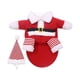 thumbnail image 1 of Lindo Traje De Papá Noel Con Gorro De Papá Noel Para Fiestas Navidad Halloween L, 1 of 7