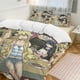 thumbnail image 1 of Fairy Tail Anime Home Bed 3-piece Set Classic Japanese Anime Polyester Wash Student Dormitory Set, 1 of 5
