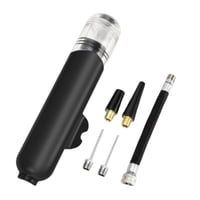 Magideal - Mini Bomba De Bicicleta Compatible Con Válvula Schrader Y Presta, Inflador Portátil Compacto Para El Hogar, Bomba De Neumáticos Para Equipo De , Negro