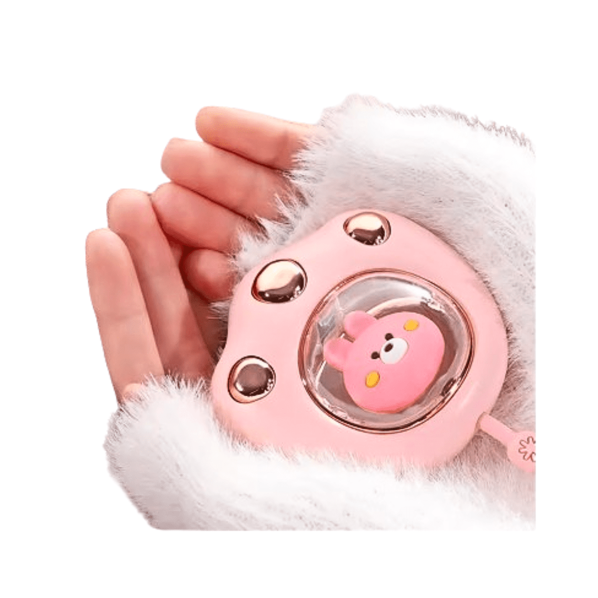 Genérico - Mini Calentador Calefactor De Manos Portátil Recargable