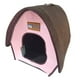 thumbnail image 1 of Casa Cama Pequeña Cómoda Plegable Para Perros Y Gatos Rosada, 1 of 2