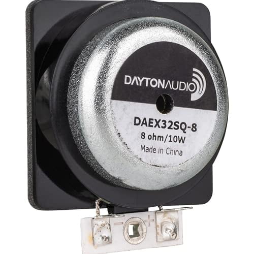Excitador Dayton Audio DAEX32SQ-8 Marco Cuadrado 32mm 10W 8 Ohm