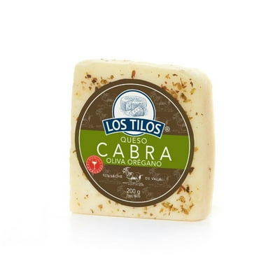 Queso Cabra Orégano Trozo 200 G Los Tilos