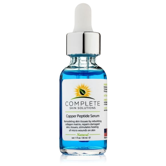 Sérum Complete Skin Solutions, péptido de cobre, 30 ml, antienvejecimiento
