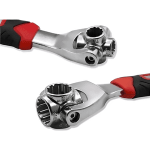 Genérico - Llave Multiusos 48 En 1 Con Giro De 360 Grado.Llave Tigre