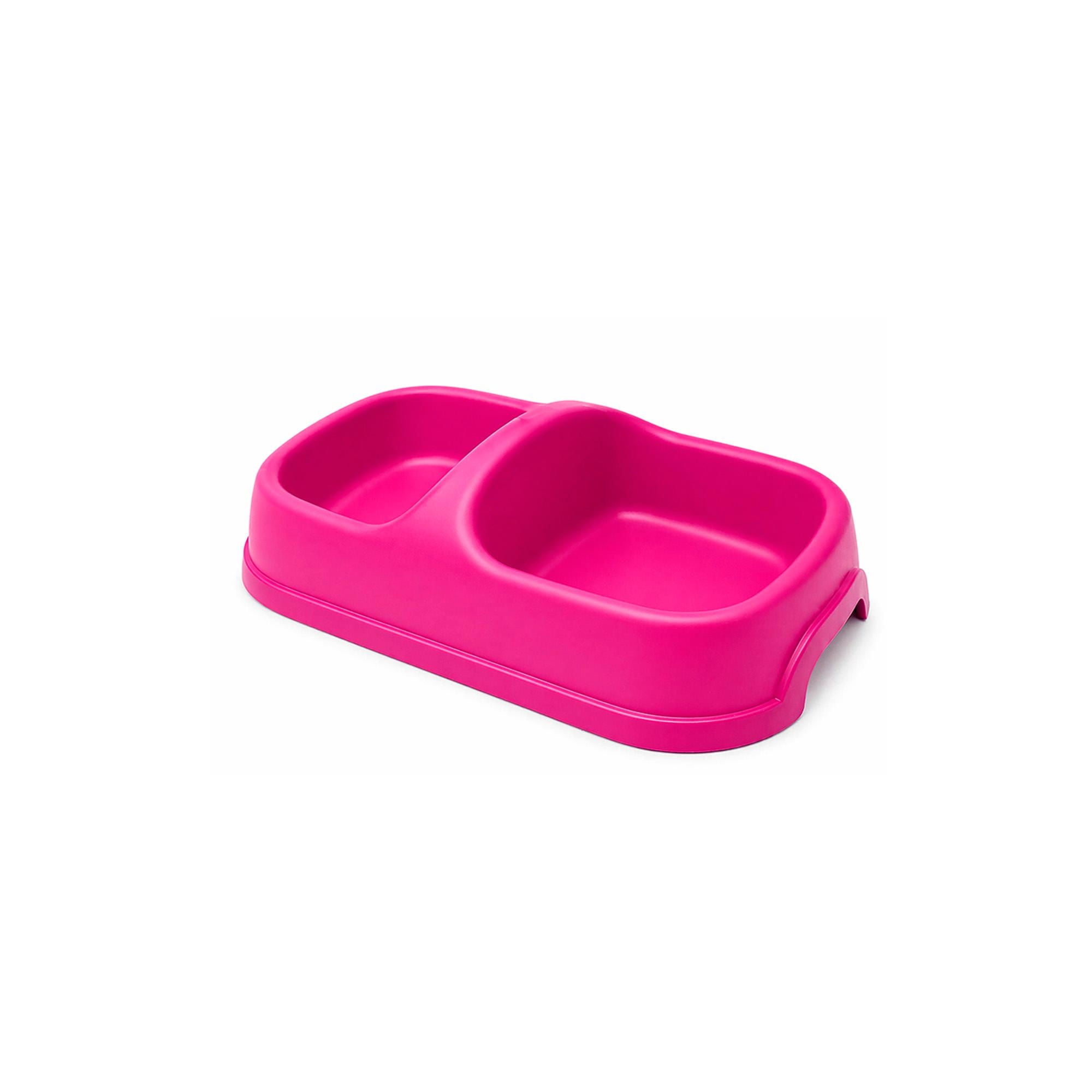 Plato Para Perro Doble Tamaño M 1 Un Buddy Pet
