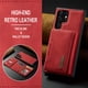 thumbnail image 1 of Wallet Case For Samsung Galaxy S23 Ultra / S23 / S23 Plus With Card Holder,Detachable Magnetic Faux Leather Kickstand Case With 8 Card Slots,Shockproof Cover, 1 of 3
