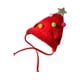 thumbnail image 3 of Lindo Sombrero De Perro De Navidad Cálido Invierno Suave Tocado Para Perros Fiesta Festival Rojo L, 3 of 5