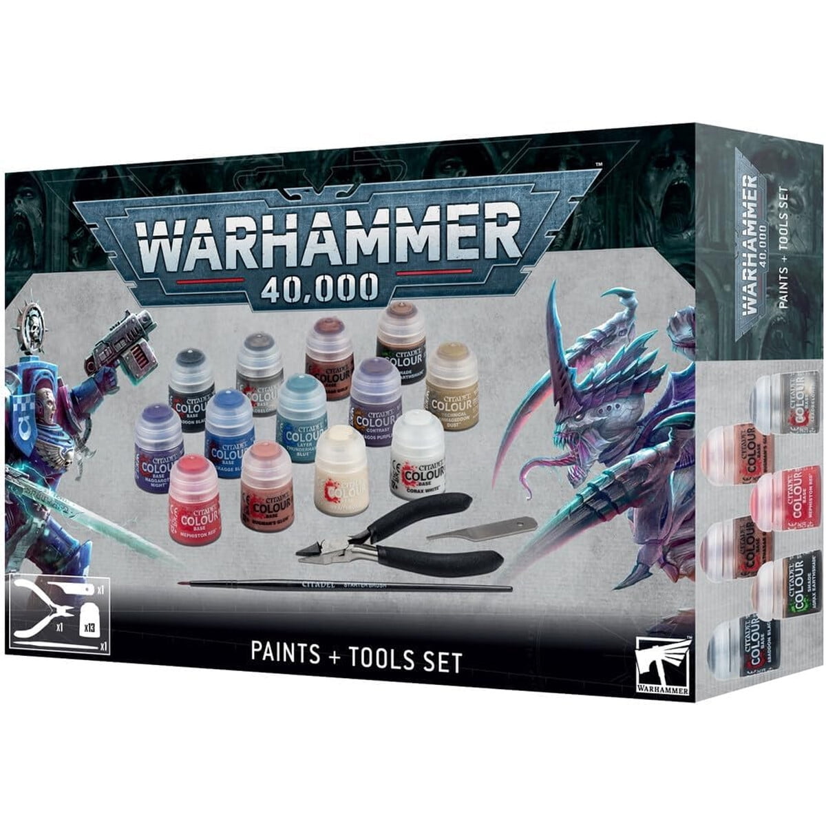 Set Pinturas Herramientas Warhammer 40k Games Workshop 2023