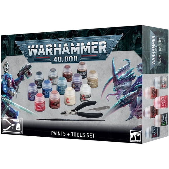 Set Pinturas Herramientas Warhammer 40K Games Workshop 2023