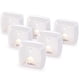 thumbnail image 1 of Paquete de 6 luces LED adhesivas con sensor de movimiento Innofox, color blanco cálido, 1 of 6