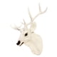 thumbnail image 5 of 3D Deer Head Cornamentas Arte De La Pared Estatua Pegatinas Decoración Del Hogar Blanco Negro, 5 of 5