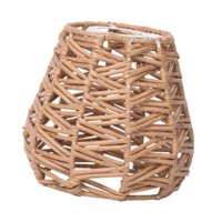 Magideal - Sombra De Lámpara De Ratán De Imitación, Cubierta De Luz Colgante, Reemplazo, Tapa De Araña De Lámpara De Lámpara De Lámpara Rústica Para Restaurantes Estilo A