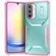 thumbnail image 1 of Funda Resistente para Samsung Galaxy A26 con Tapa Deslizante y Protección Militar Verde, 1 of 6