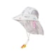 thumbnail image 2 of Sombrero de sol para niños, sombrero de playa, lindo sombrero de sol plegable, sombrero de pesca portátil con solapa para el cuello para viajes, activ Conejito beige, 2 of 5