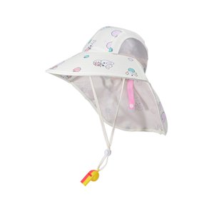 Bothyi - Sombrero Para El Sol Para Niños, Plegable, Cómodo, De Verano, Lindo Sombrero Para El Sol Con Solapa Para El Cuello, Conejito Beige
