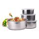 thumbnail image 1 of Set 5 bowls de cocina acero inoxidable con tapa, 1 of 3
