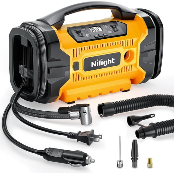 Compresor Nilight 50205A 22 L/min 160 PSI AC/DC