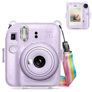 Fintie - Funda Protectora Transparente Para Cámara Fujifilm Instax Mini 12