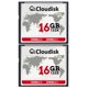 thumbnail image 1 of Tarjeta Compact Flash Cloudisk 16 GB 133X Pack de 2 - Rendimiento 2.0, 1 of 4