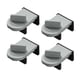 thumbnail image 5 of Tope De Ventana Con Cerradura De Ventana Corredera, 4 Piezas, Para Dormitorio, Patio, Hogar, Argent, 5 of 5
