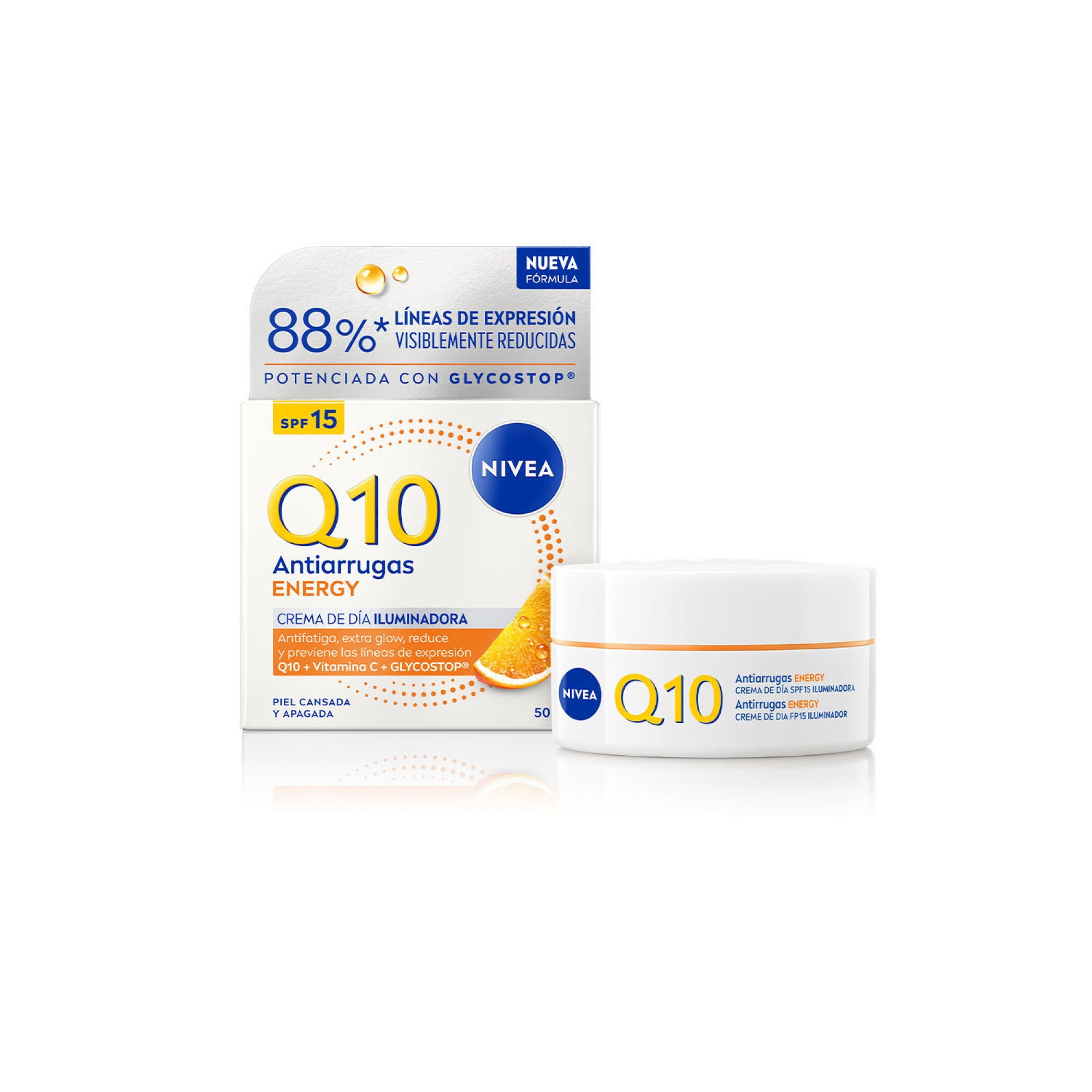 Crema Facial Nivea Q Energy Día