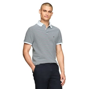 Polo Tommy Hilfiger 1985 Slim De Manga Corta Para Hombre