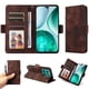 thumbnail image 4 of Carcasa FOXDOCK Honor X8C de cuero PU, diseño acolchado clásico, protección contra caídas y rayones, 4 of 5