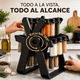 thumbnail image 2 of ESPECIERO GIRATORIO MOLINO XL 360°: EL FIN DEL CAOS EN TUS CONDIMENTOS, 2 of 3