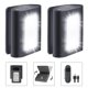 thumbnail image 1 of Luces Molrebe recargables con clip para correr, paquete de 2 unidades, luz estroboscópica roja, 1 of 7