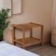 thumbnail image 5 of Mesa Furinno FG19840T Tioman de madera dura, 90 x 43 x 45 cm, color natural, 5 of 6