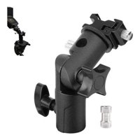 Genérica - Swivel Soporte De Zapata Para Flash Y Paraguas Metal