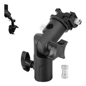 Genérica - Swivel Soporte De Zapata Para Flash Y Paraguas Metal