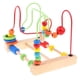 thumbnail image 3 of cuentas de madera laberinto alrededor del círculo grano juguete ni?os montessori juguete de desarrollo, 3 of 5