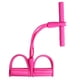 thumbnail image 4 of Banda De Resistencia De Pedal Elástica Cuerda De Tracción Elástica Para Sentarse Para Abdomen Pierna Cintura Rosa, 4 of 5