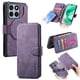 thumbnail image 1 of Funda Billetera Magnética para Honor X8B Soporte Tarjetas Desmontable Morado, 1 of 6