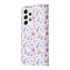 thumbnail image 5 of FOXDOCK Funda Tipo Cartera Floral para Samsung Galaxy A53 5G ,Funda con Tapa de Cuero PU, Protección Antigolpes con Ranuras para Tarjetas y Soporte, 5 of 5