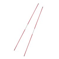 Ioensy - 2 Palos De Alineación Para Pelotas De Golf, Varilla De Alineación Para Practicar Gimnasio, Ejercicio, Color Rojo