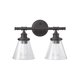 thumbnail image 1 of Vanity Light Globe Electric Parker 51444 2, bronce frotado con aceite, 1 of 8