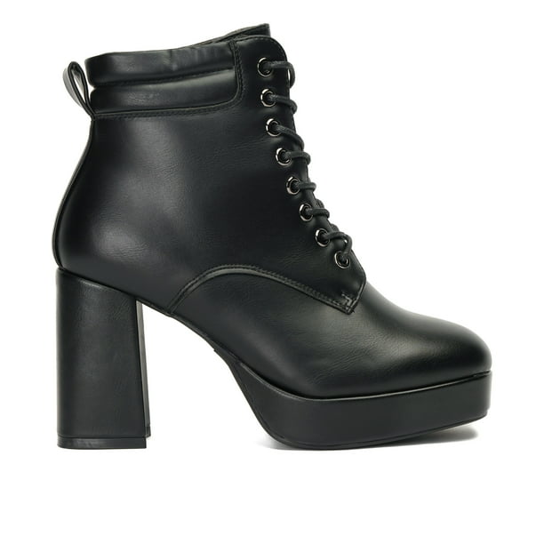 Botín Mujer Negro Sinae Thunder Blue