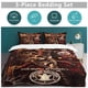 thumbnail image 5 of x243 Five Nights at Freddy's FNAF Bed Duvet Cover Microfiber Bedding Sets 3D Printed Lightweight 3 Piece Comforter Sets, 1 Duvet Cover And 2 Pillow Shams for Kids Boys Girls 79"x90" jn2, 5 of 5