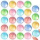 thumbnail image 1 of 24 bolas hinchables con purpurina JOYIN de 32 mm, varios colores, 1 of 8