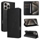 thumbnail image 1 of Funda Cartera para iPhone 15 Pro Max con Ranuras Tarjetas y Soporte - Protección Completa Negro, 1 of 5