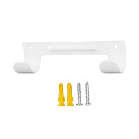 Bothyi - Colgador Para Tabla De Planchar, Gancho Metálico Para Tabla De Planchar, Para Baño, Hotel, Sala De Costura, Color Blanco