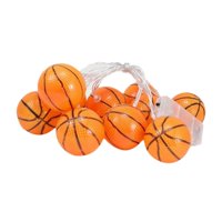 Magideal - Luces Temáticas De Pelota Deportiva, Luces De Pelota Deportiva, Iluminadas, 10 Luces Led Portátiles Prácticas, Decoración De Habitación Para Cerca Del Baloncesto