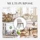 thumbnail image 3 of Sillas de comedor COLAMY, 6 unidades, tapizadas en tela, color beige, 3 of 5