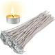 thumbnail image 1 of 50 piezas de mecha de vela, mecha preencerada de algodón natural de 15 cm de largo, kit para hacer velas DIY, 1 of 5