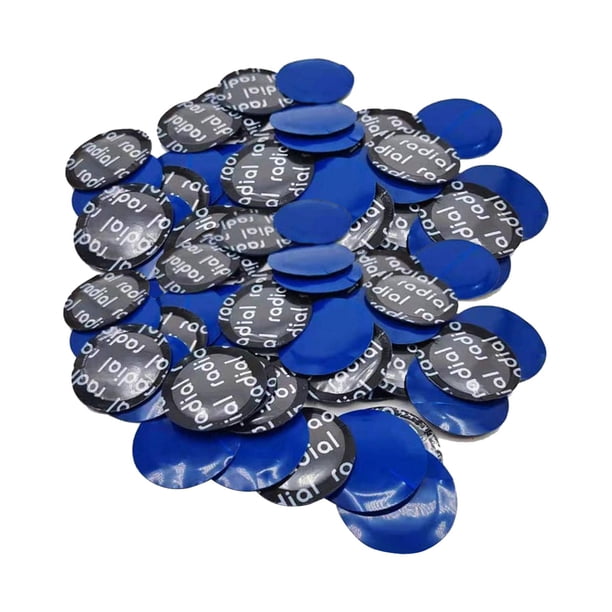 50 Piezas De Parches De Neumáticos, Herramientas De Reparación De Neumáticos Resistentes Para Motocicleta Y Bicicleta