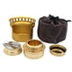 thumbnail image 1 of Quemador de con bolsa de almacenamiento Accesorios premium portátiles multipropósito Quemador de para horno de camping Picnic , Dorado, 1 of 5