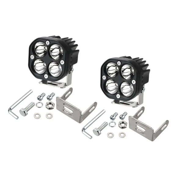 x2 Foco Neblinero led 40 watt C/U. Luz Fria